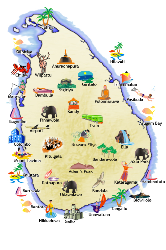 Where to go in Sri Lanka